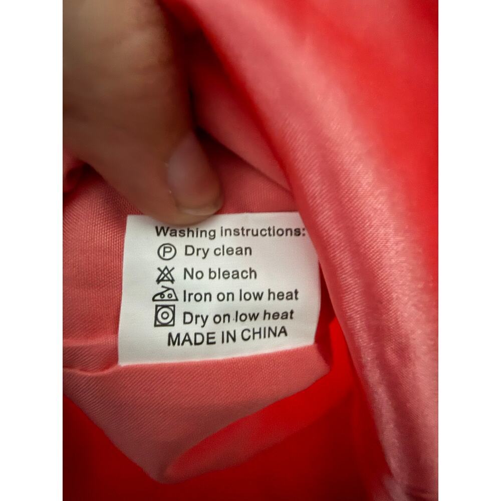 Coral Mini Dress Size XSmall with Corset Back NWT - Picture 5 of 6